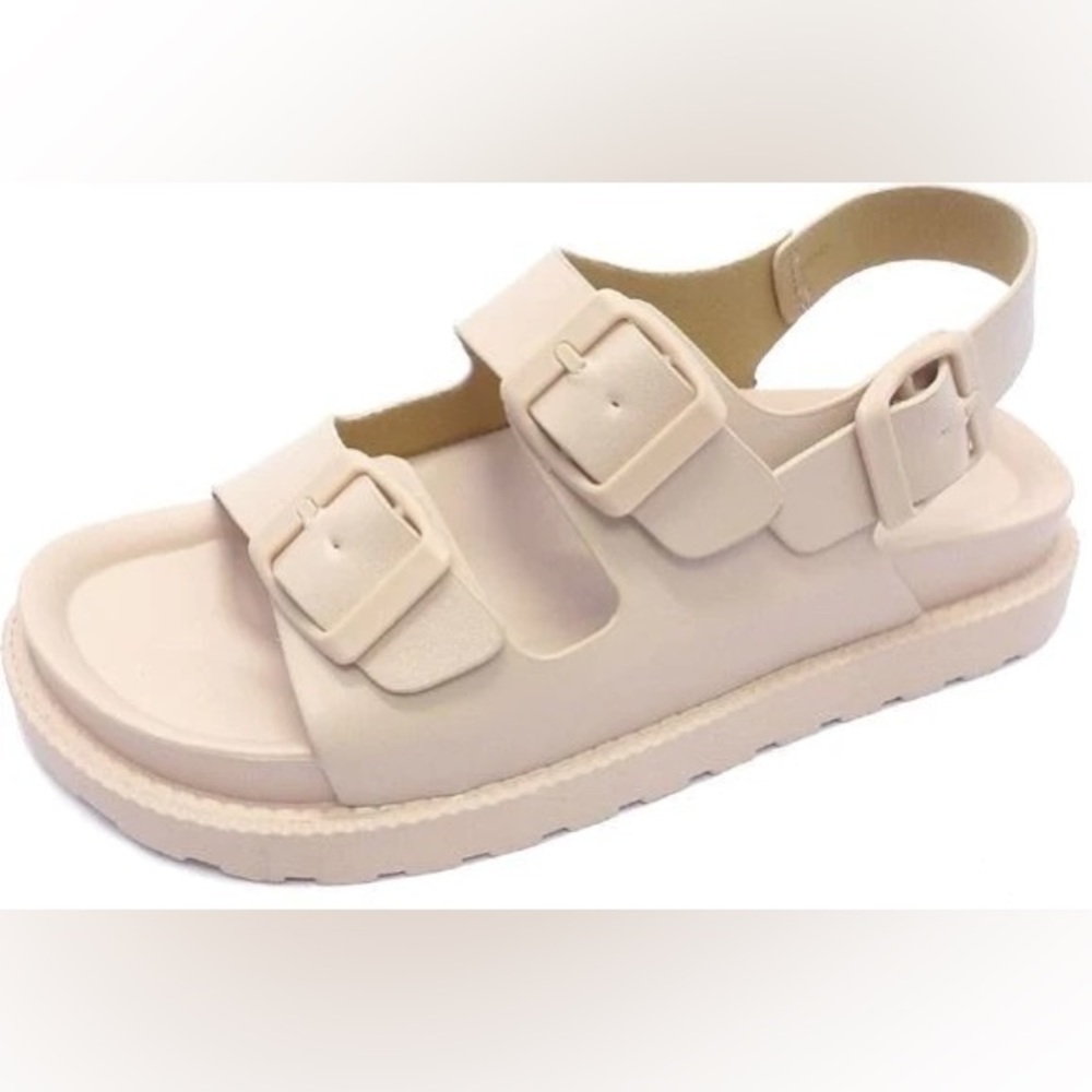 Talulah Slingback Lug Sandal Blush Size 6 - Picture 2 of 3